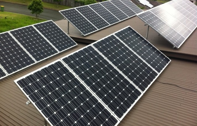 Rooftop Commercial Solar Panel Installation