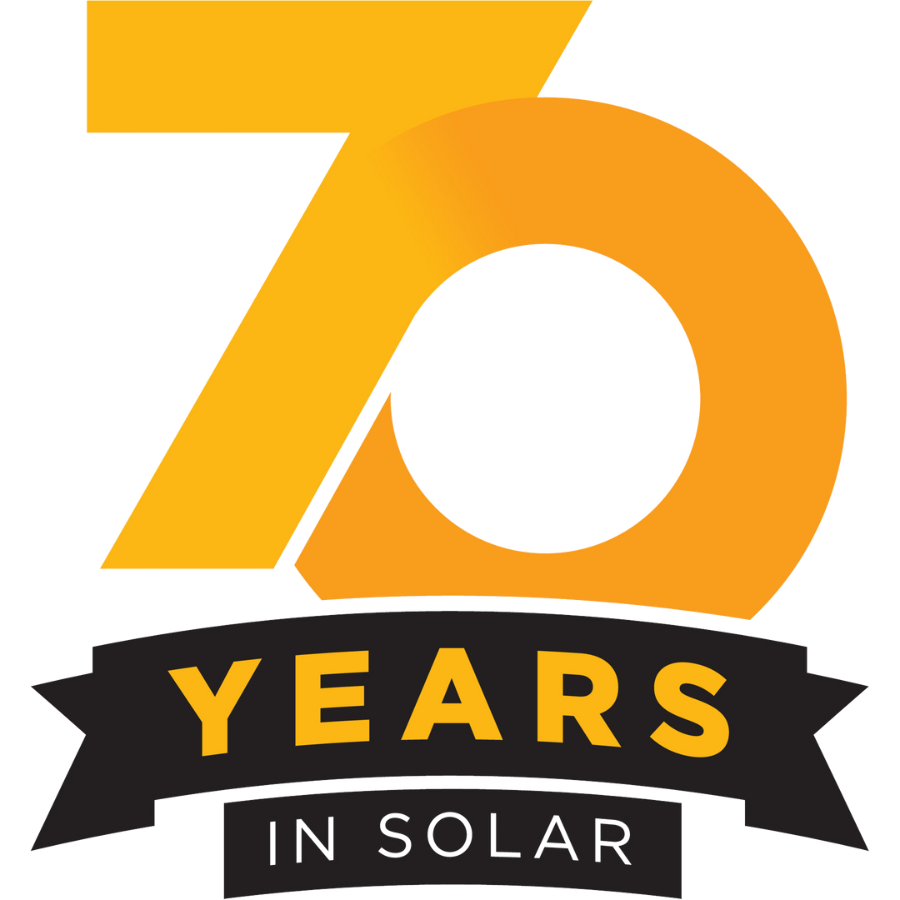 70 Years in Solar Icon Transparent