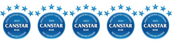 Canstar awards 2019, 2020, 2023, 2024, 2025
